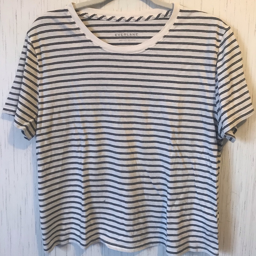 Everlane Cotton Box-Cut Pocket Tee
